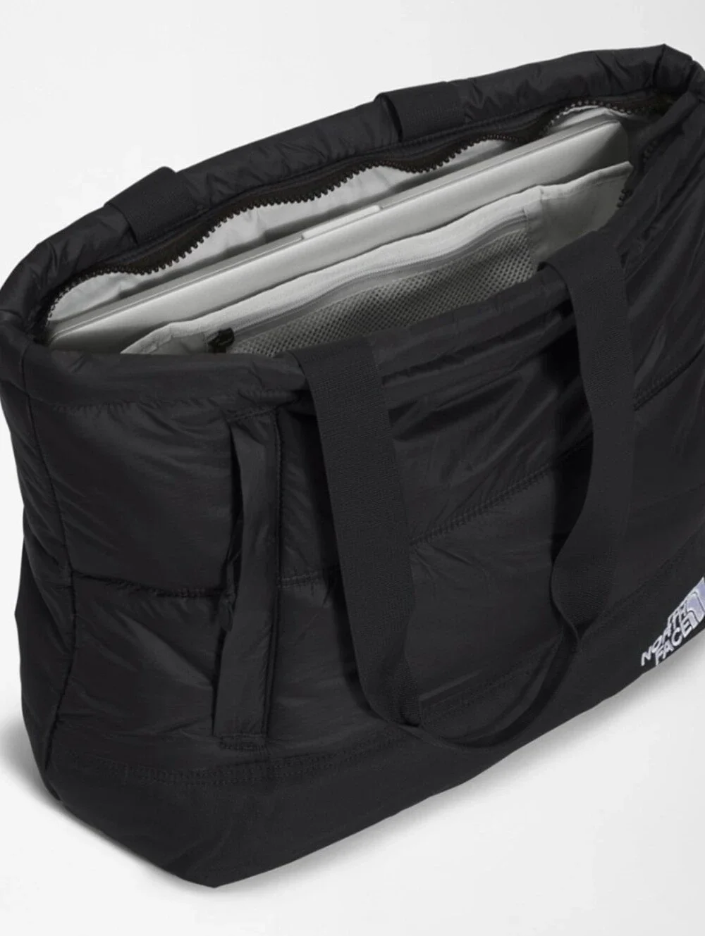 NWT The North Face Nuptse Tote In TNF Black - Unisex Puffer Bag